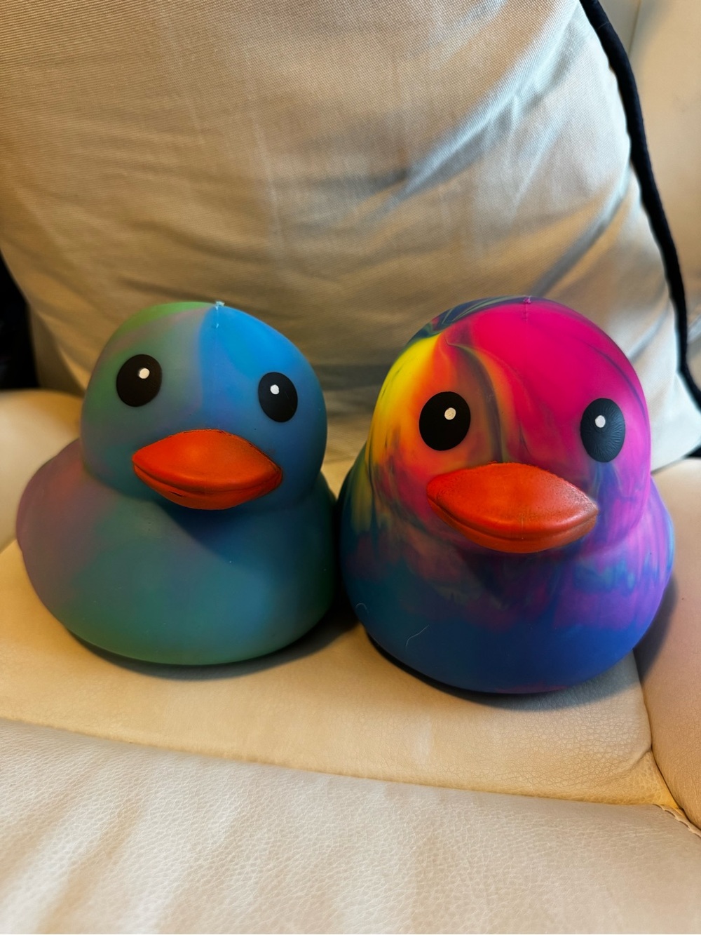 Squeeezy Colorful Rubber Duck